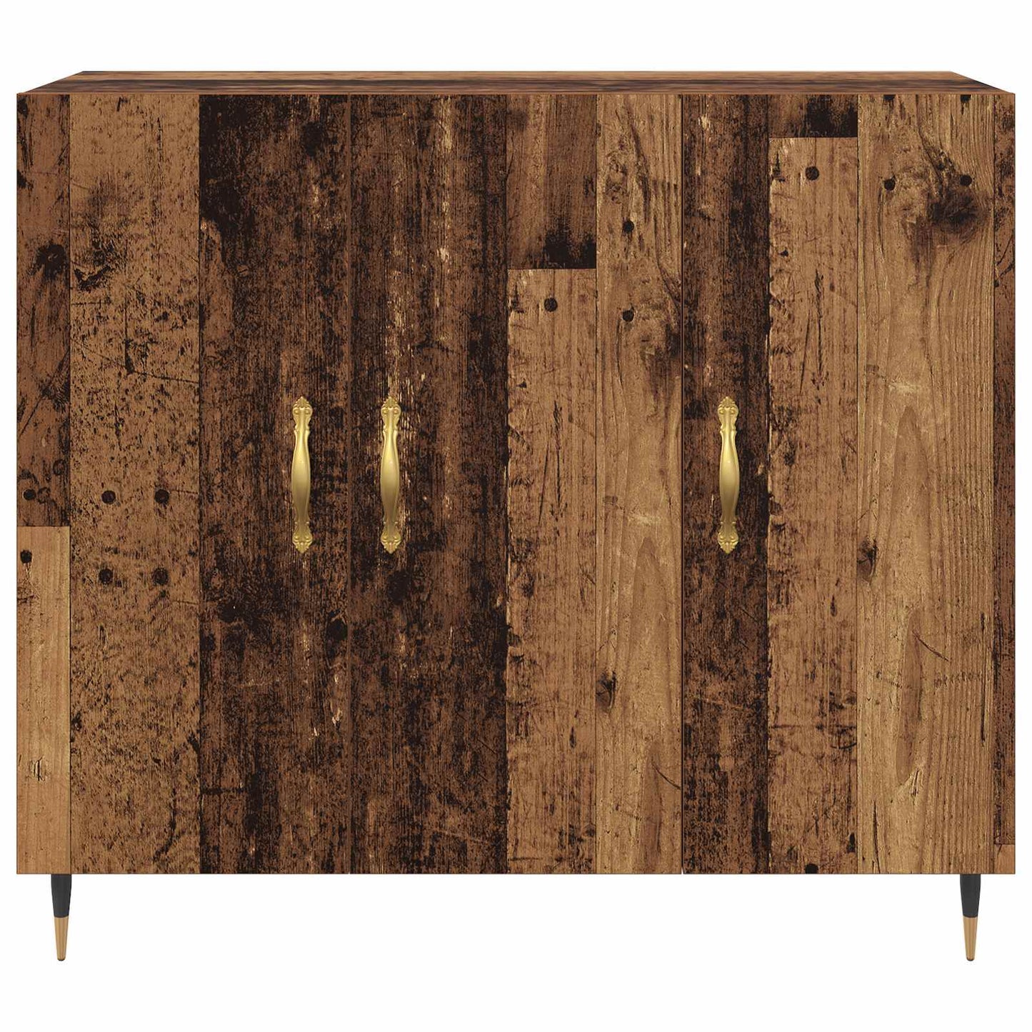vidaXL Sideboard Old Wood 90 x 34 x 80 cm Engineered Wood