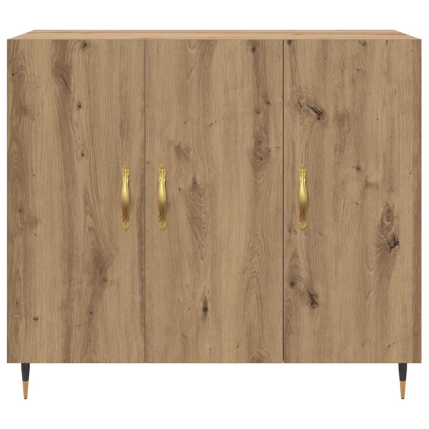 vidaXL Sideboard Artisan Oak 90 x 34 x 80 cm Engineered Wood