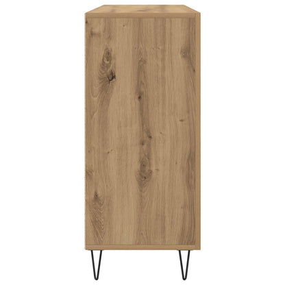 vidaXL Sideboard Artisan Oak 90 x 32.5 x 80 cm Engineered Wood