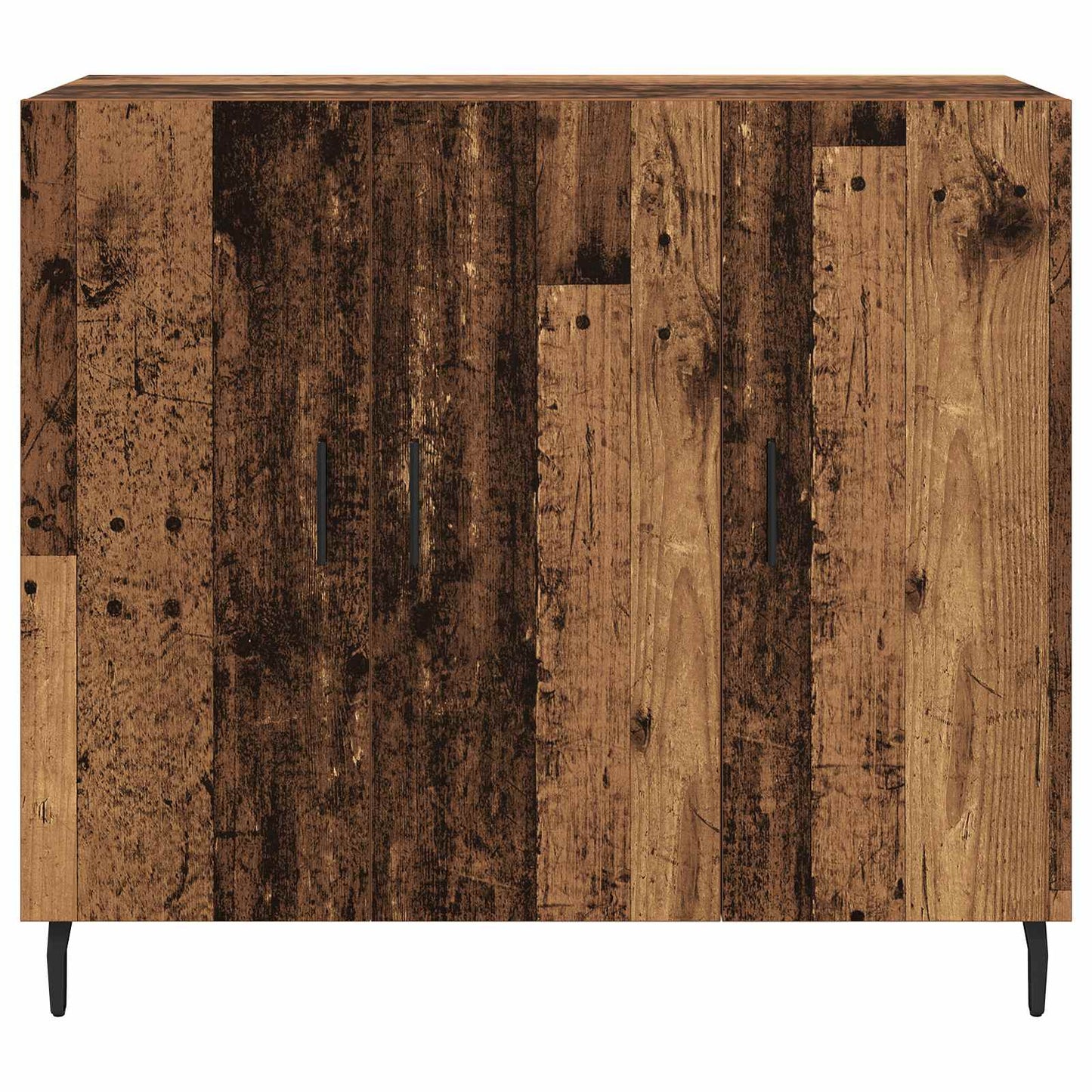 vidaXL Sideboard Old Wood 90 x 34 x 80 cm Engineered Wood