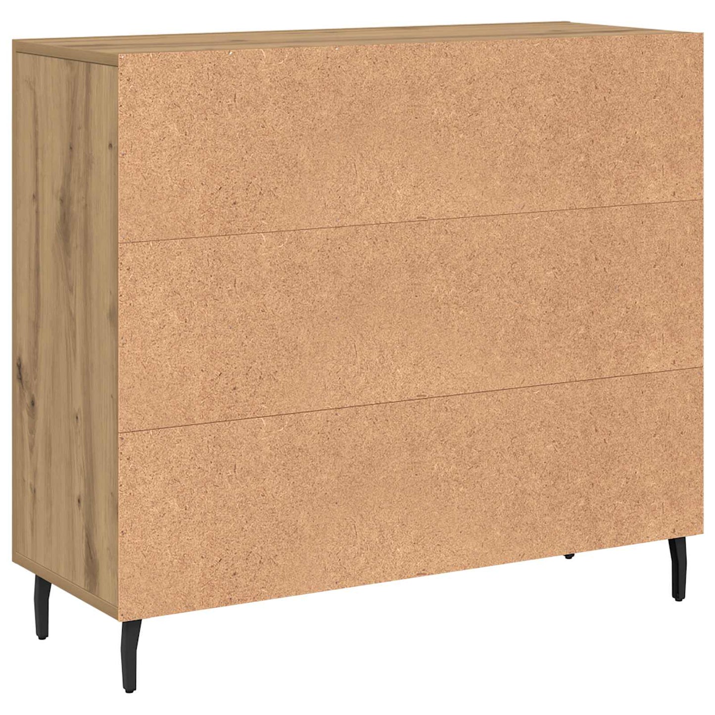 vidaXL Sideboard Artisan Oak 90 x 34 x 80 cm Engineered Wood