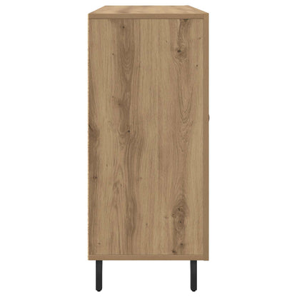 vidaXL Sideboard Artisan Oak 90 x 34 x 80 cm Engineered Wood