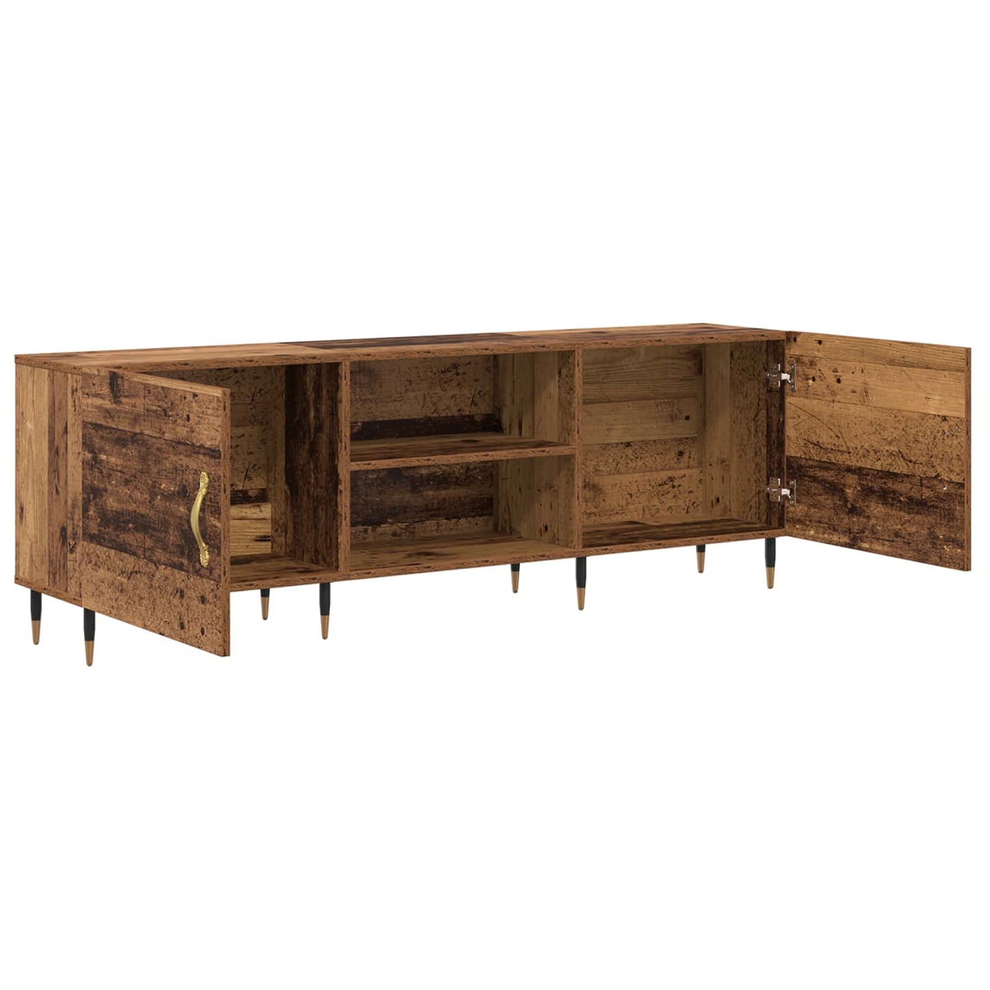 vidaXL TV Cabinet 150 x 30 x 50 cm Old wood Engineered wood