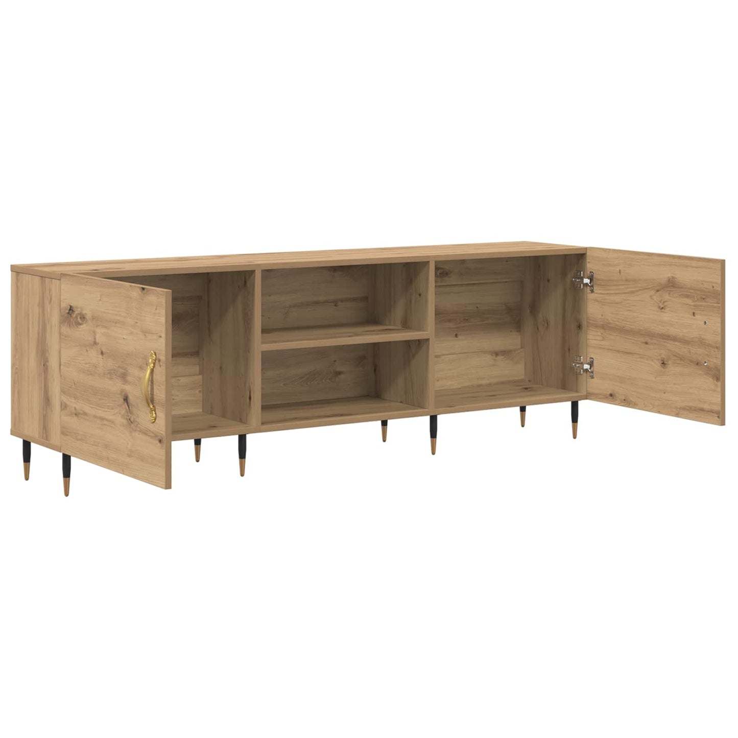 vidaXL TV Cabinet 150 x 30 x 50 cm Artisan oak Engineered wood