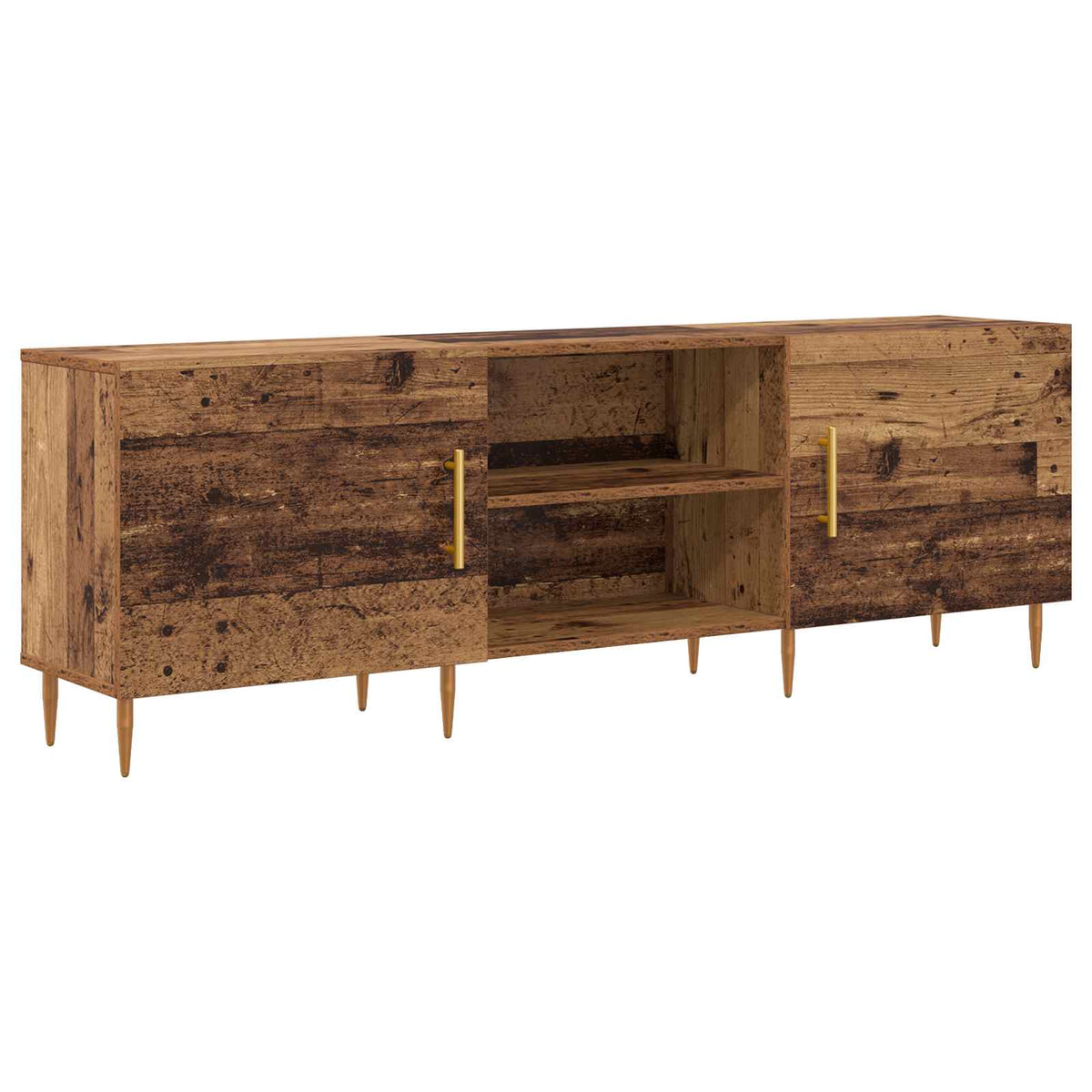 vidaXL TV Cabinet 150 x 30 x 50 cm Old wood Engineered wood