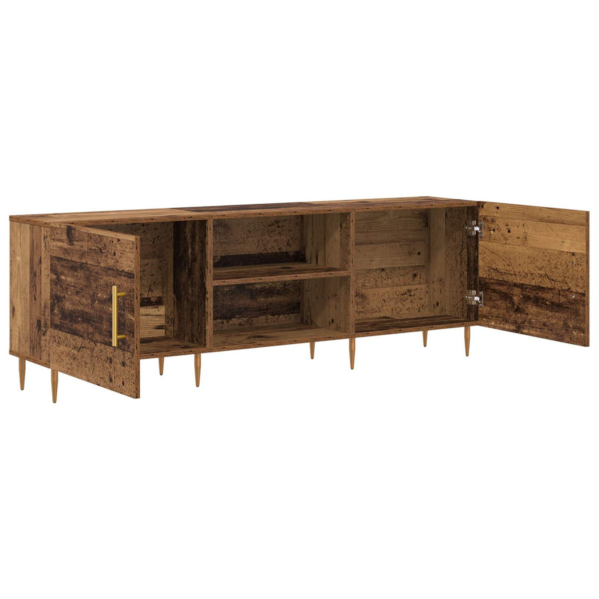 vidaXL TV Cabinet 150 x 30 x 50 cm Old wood Engineered wood