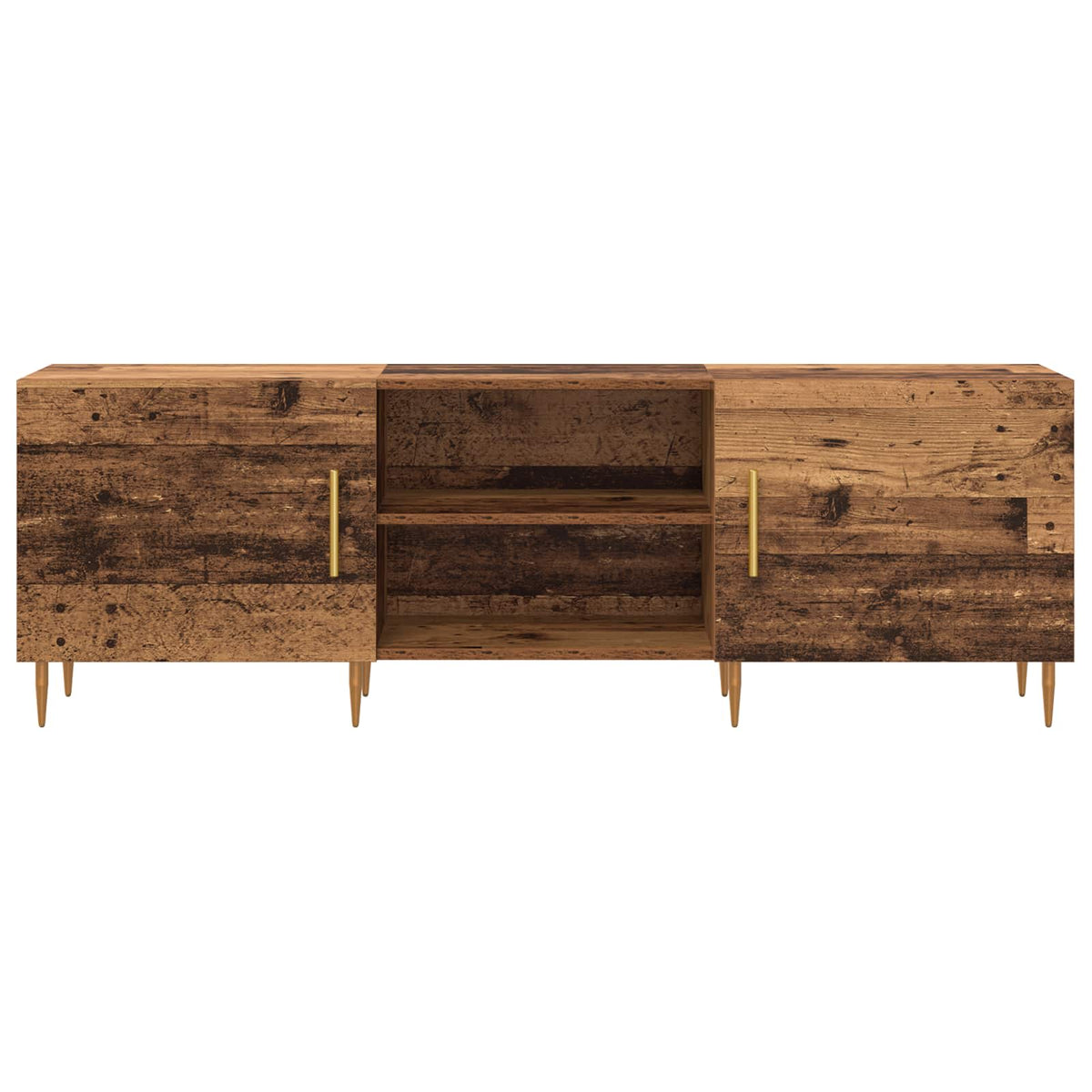 vidaXL TV Cabinet 150 x 30 x 50 cm Old wood Engineered wood