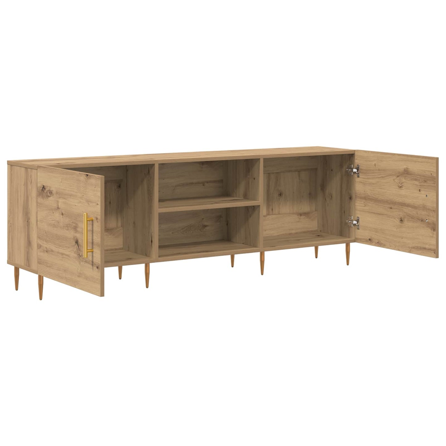 vidaXL TV Cabinet 150 x 30 x 50 cm Artisan oak Engineered wood