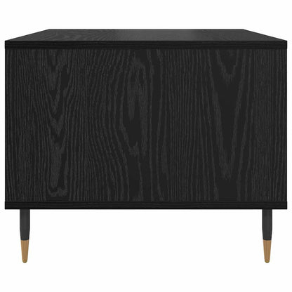 vidaXL Coffee Table Black oak 60 x 50 x 40 cm Engineered wood