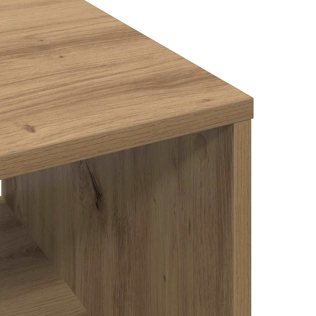 vidaXL Coffee Table Artisan oak 60 x 50 x 40 cm Engineered wood