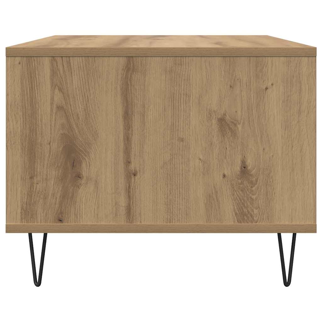 vidaXL Coffee Table Artisan oak 60 x 50 x 40 cm Engineered wood