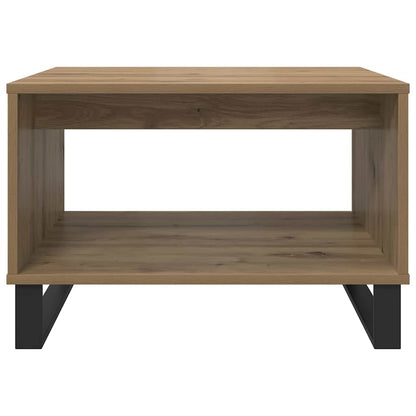 vidaXL Coffee Table Artisan oak 60 x 50 x 40 cm Engineered wood