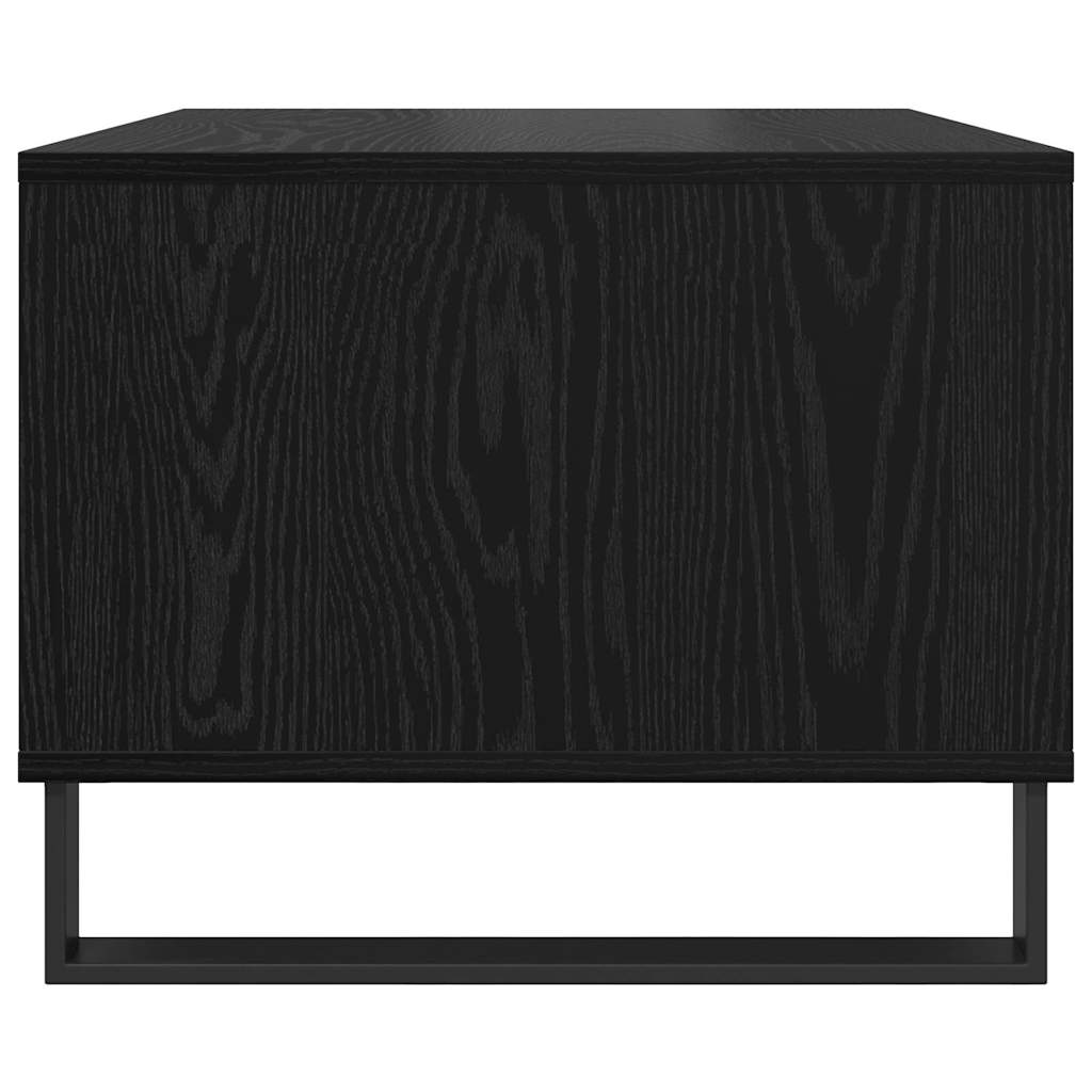 vidaXL Coffee Table Black oak 60 x 50 x 40 cm Engineered wood