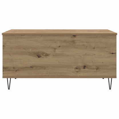 vidaXL Coffee Table Artisan oak 90 x 44.5 x 45 cm Engineered wood