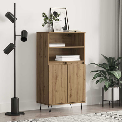 vidaXL Highboard Brown 60 x 36 x 110 cm Engineered Wood