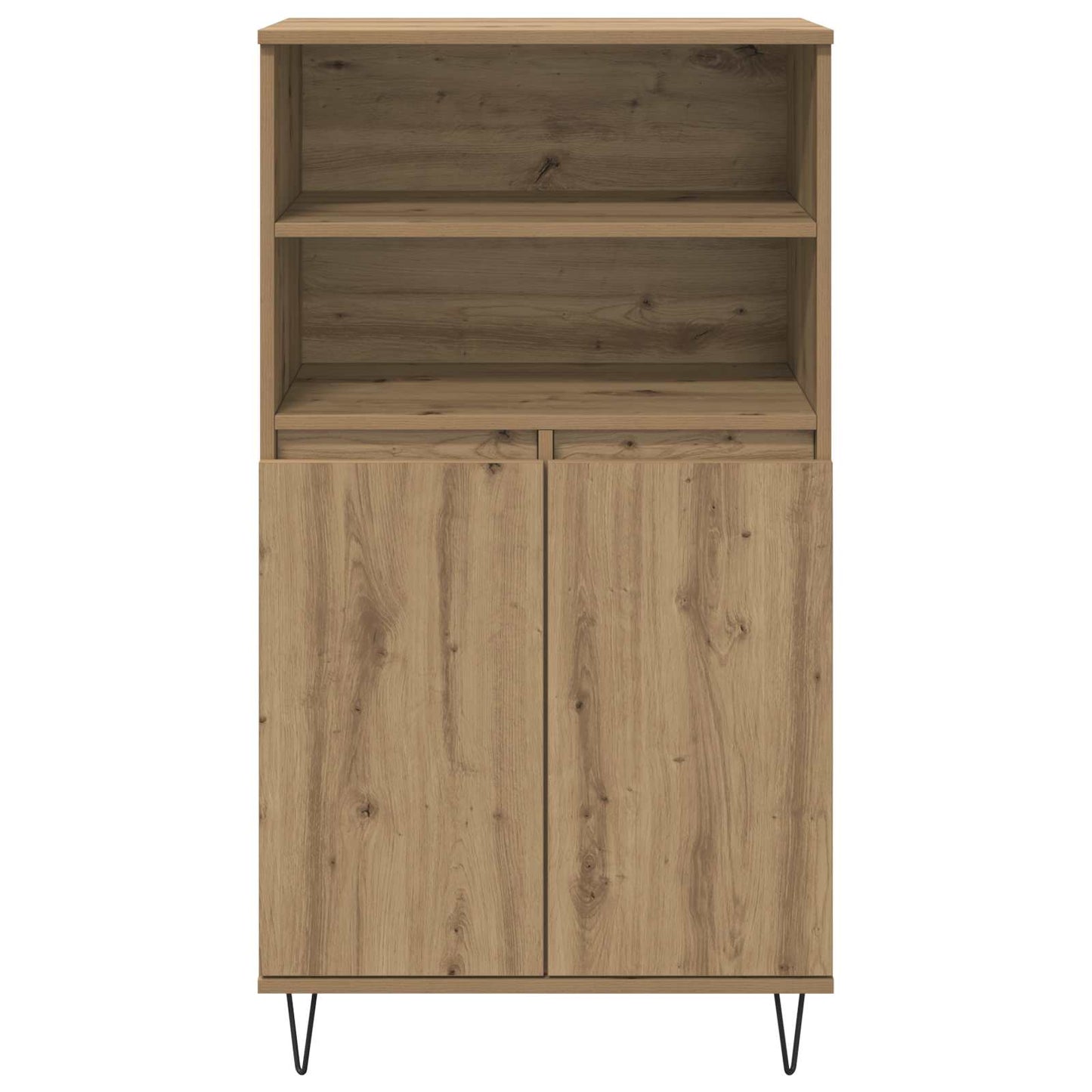 vidaXL Highboard Brown 60 x 36 x 110 cm Engineered Wood