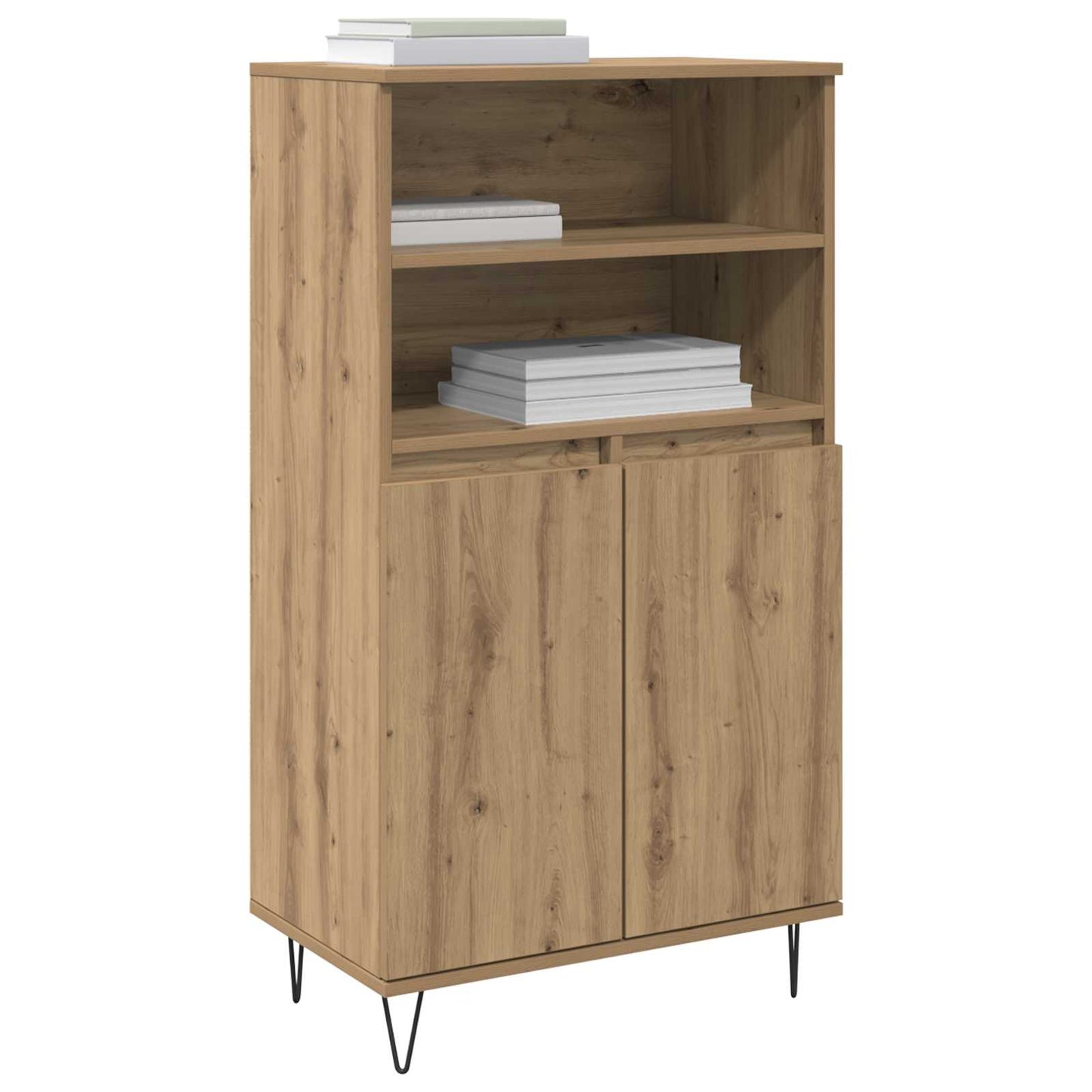 vidaXL Highboard Brown 60 x 36 x 110 cm Engineered Wood
