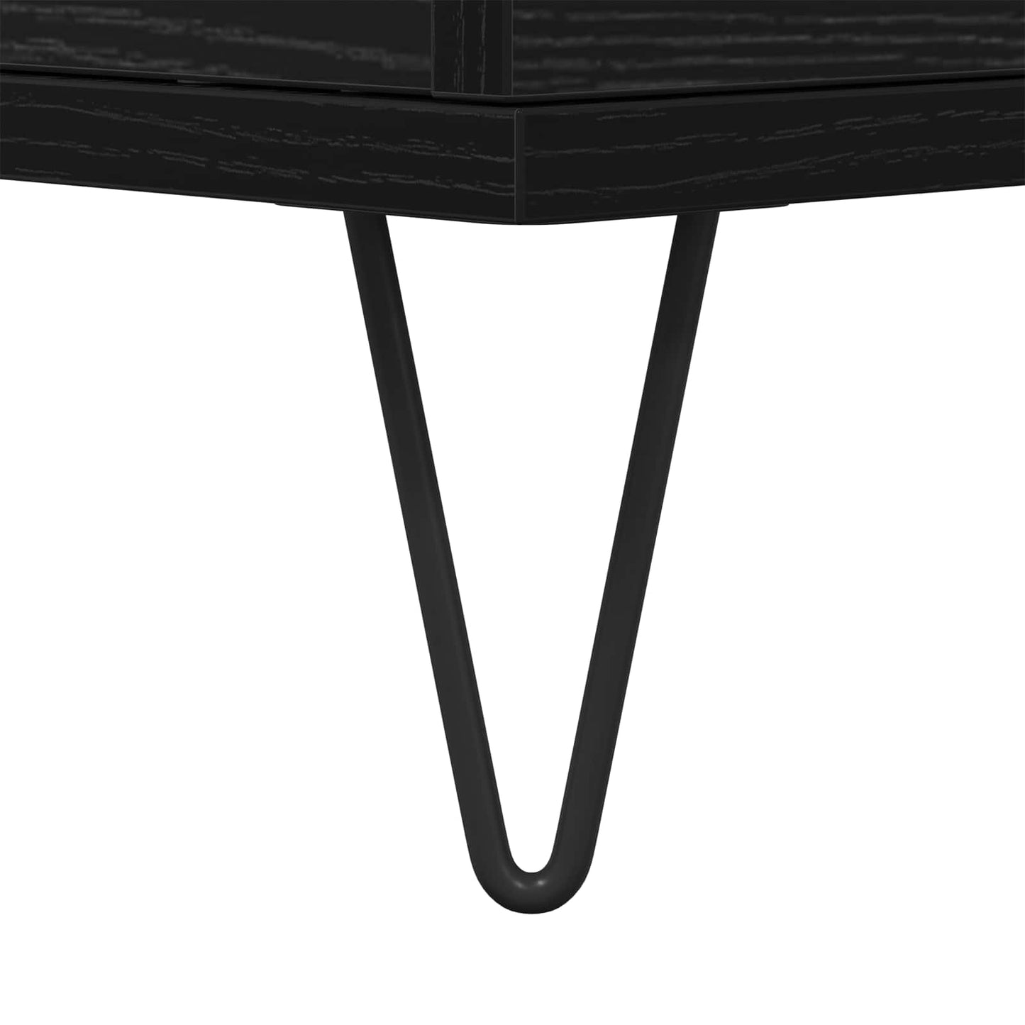 vidaXL Highboard Black 60 x 36 x 110 cm Engineered Wood