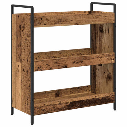 vidaXL Kitchen Trolley Old Wood 70 x 30 x 82 cm Engineered Wood