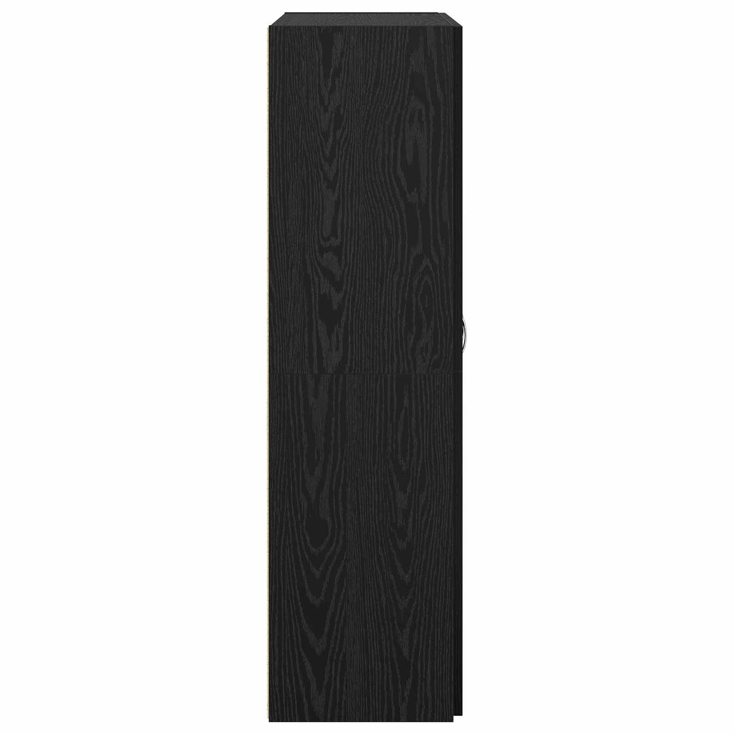 vidaXL Office Cabinet Black Oak 60 x 32 x 115 cm Engineered Wood