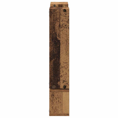 vidaXL Wall Shelf Wall-Mounted Old Wood 96 x 12 x 64 cm