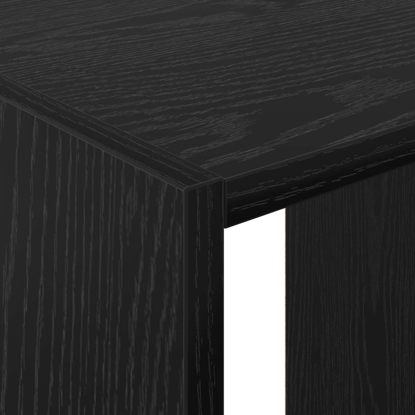 vidaXL Wardrobe Black Oak 77 x 48 x 102 cm Engineered Wood