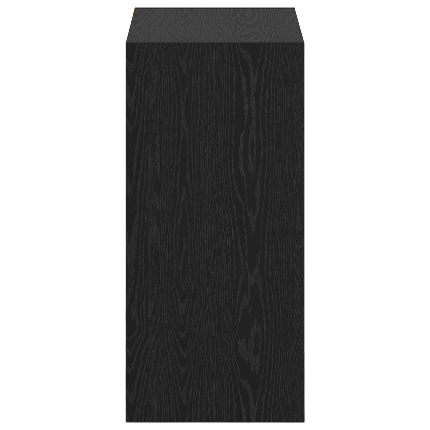 vidaXL Wardrobe Black Oak 77 x 48 x 102 cm Engineered Wood