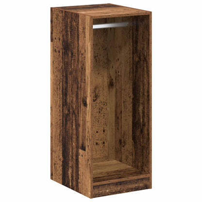 vidaXL Wardrobe with Shelf with Storage Old Wood 41 x 48 x 102 cm