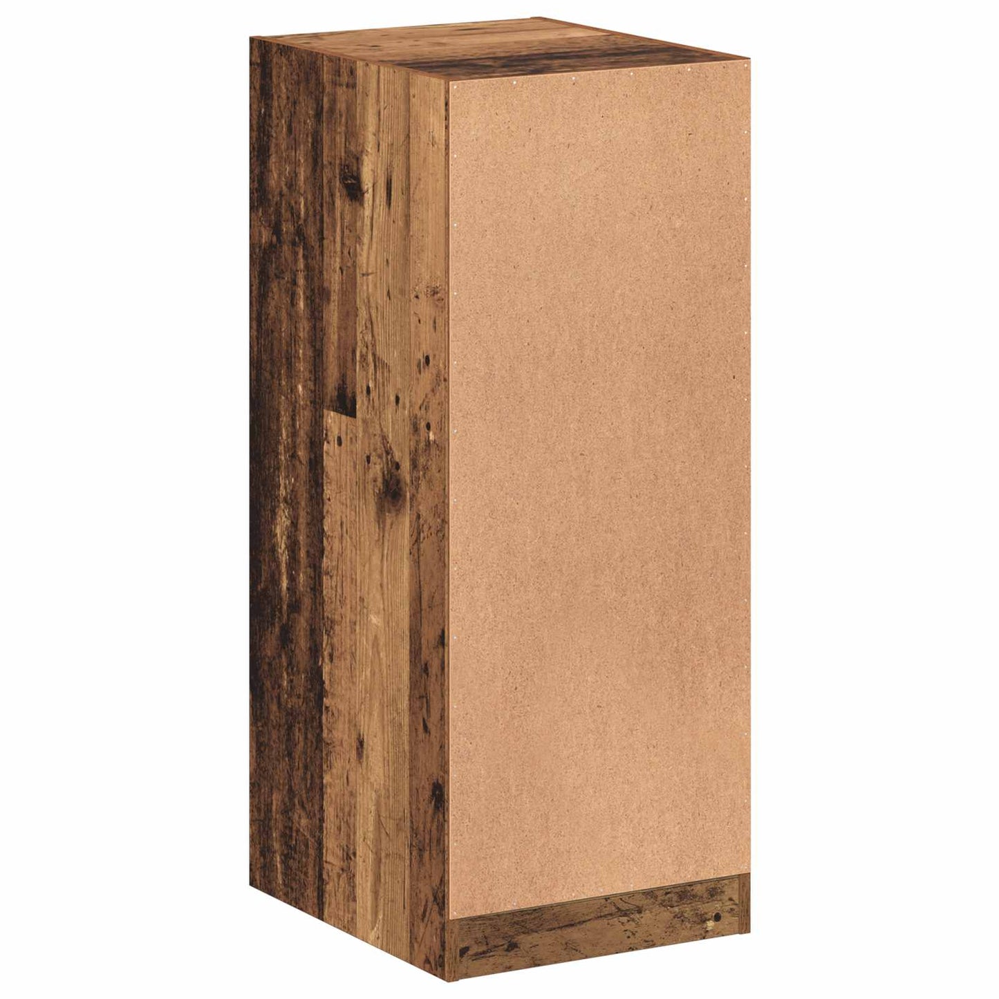 vidaXL Wardrobe with Shelf with Storage Old Wood 41 x 48 x 102 cm