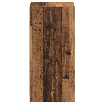 vidaXL Wardrobe with Shelf with Storage Old Wood 41 x 48 x 102 cm