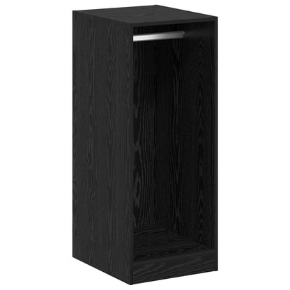 vidaXL Wardrobe Black Oak 41 x 48 x 102 cm Engineered Wood
