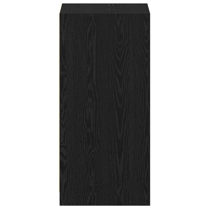 vidaXL Wardrobe Black Oak 41 x 48 x 102 cm Engineered Wood