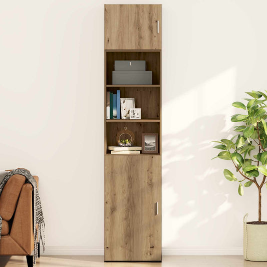 vidaXL Wall Cabinet Artisan oak 50 x 42.5 x 40 cm Engineered wood