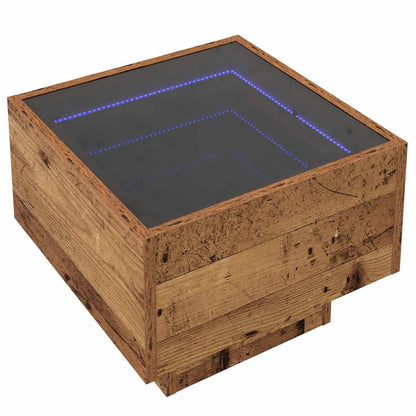 vidaXL Coffee Table Old wood 40 x 40 x 30 cm Engineered wood