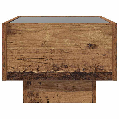 vidaXL Coffee Table Old wood 40 x 40 x 30 cm Engineered wood