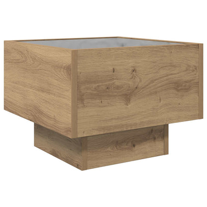 vidaXL Coffee Table Artisan oak 40 x 40 x 30 cm Engineered wood