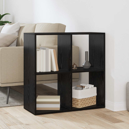 vidaXL Book Cabinet 4-Tier 69.5 x 29 x 69.5 cm Engineered Wood