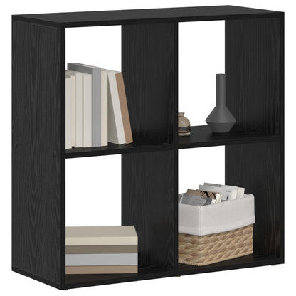 vidaXL Book Cabinet 4-Tier 69.5 x 29 x 69.5 cm Engineered Wood