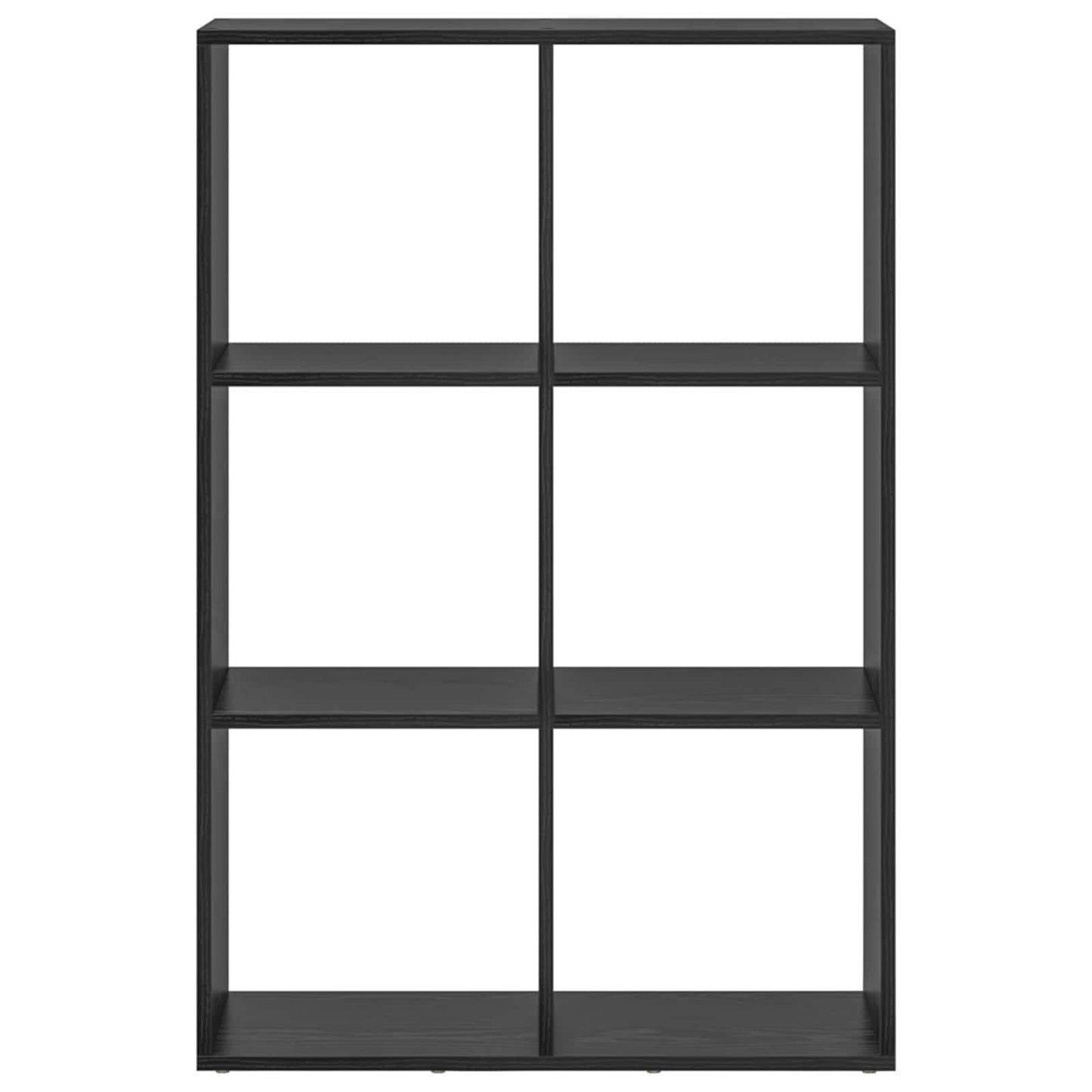 vidaXL Book Cabinet 6-Tier 69.5 x 29 x 103.5 cm Engineered Wood