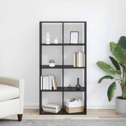 vidaXL Book Cabinet 8-Tier 69.5 x 29 x 137.5 cm Engineered Wood