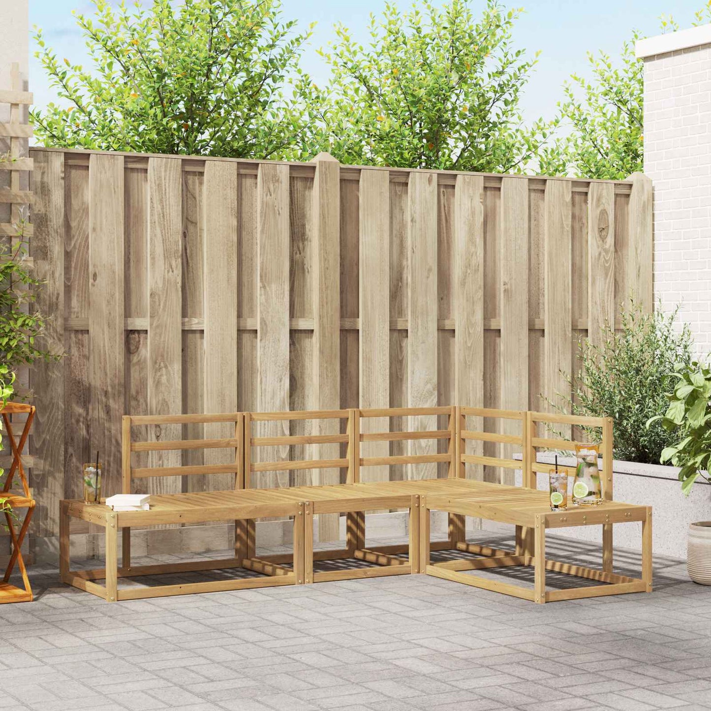 vidaXL Outdoor Sofa Set