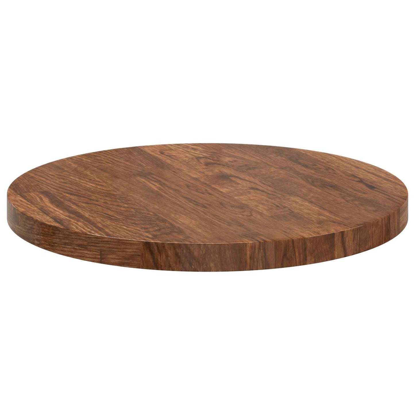 vidaXL Table Top Light Brown Ø 40 x 2.5 cm Solid Oak Wood