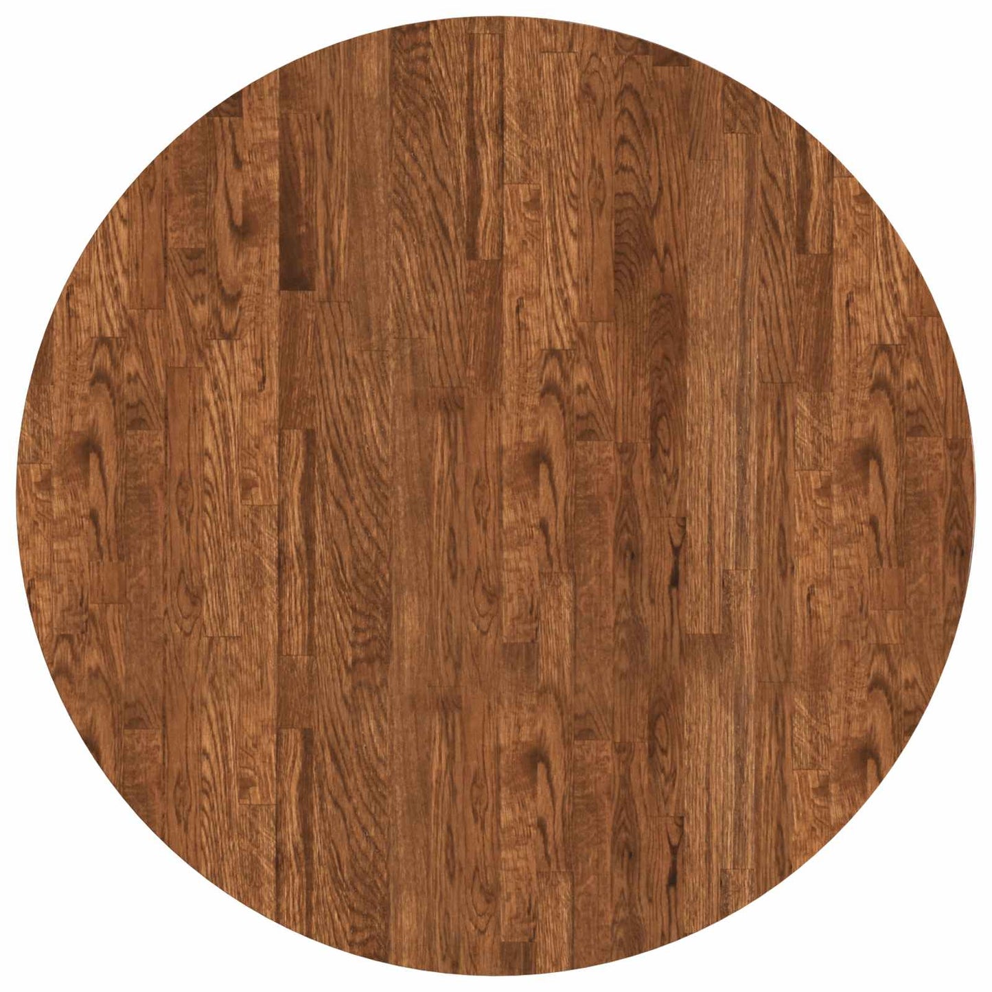 vidaXL Table Top Light Brown Ø 80 x 2.5 cm Solid Oak Wood