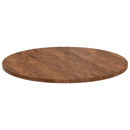 vidaXL Table Top Light Brown Ø 90 x 2.5 cm Solid Oak Wood