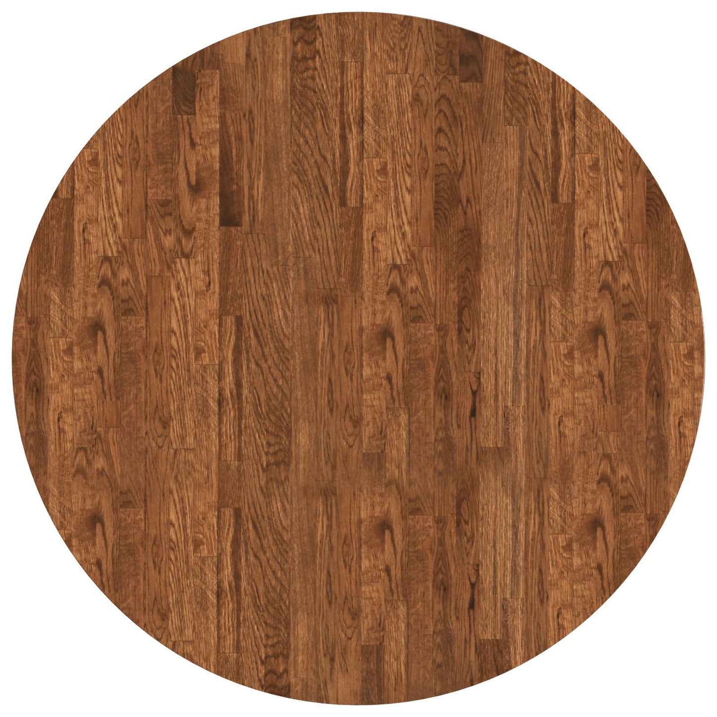 vidaXL Table Top Light Brown Ø 90 x 2.5 cm Solid Oak Wood