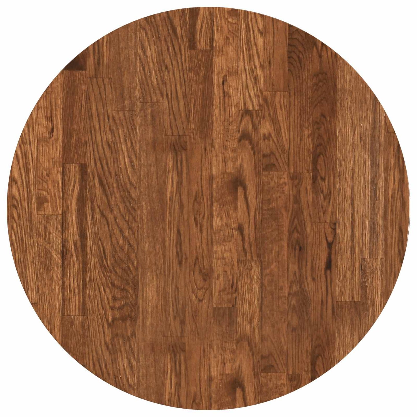 vidaXL Table Top Light Brown Ø 50 x 4 cm Solid Oak Wood