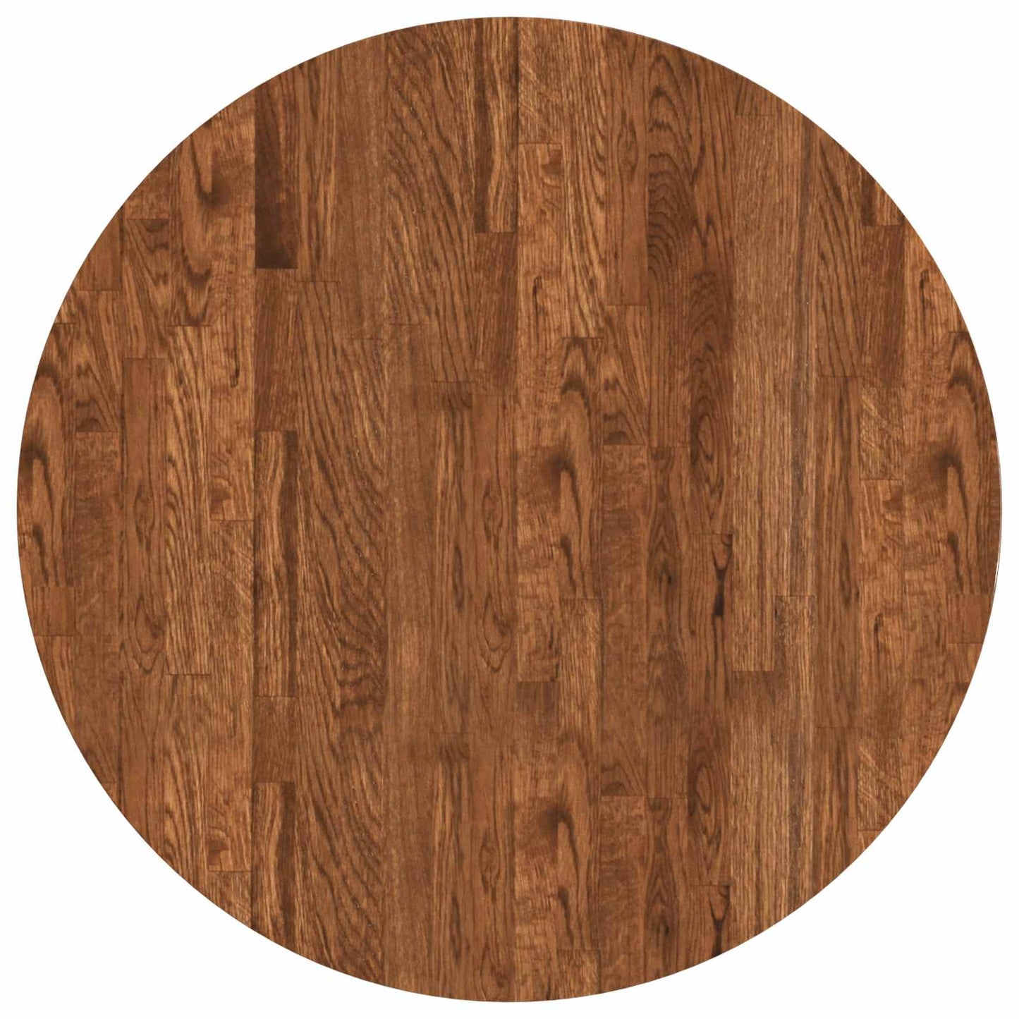 vidaXL Table Top Light Brown Ø 70 x 4 cm Solid Oak Wood