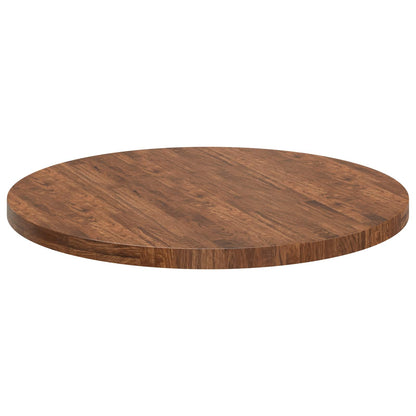 vidaXL Table Top Light Brown Ø 90 x 4 cm Solid Oak Wood
