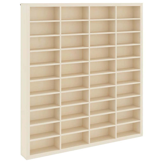 vidaXL Wall Display Case Wall-Mounted Beige 40 x 4.5 x 43 cm