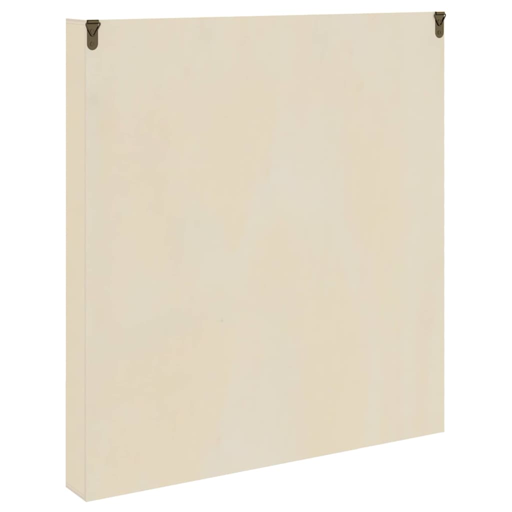 vidaXL Wall Display Case Wall-Mounted Beige 40 x 4.5 x 43 cm